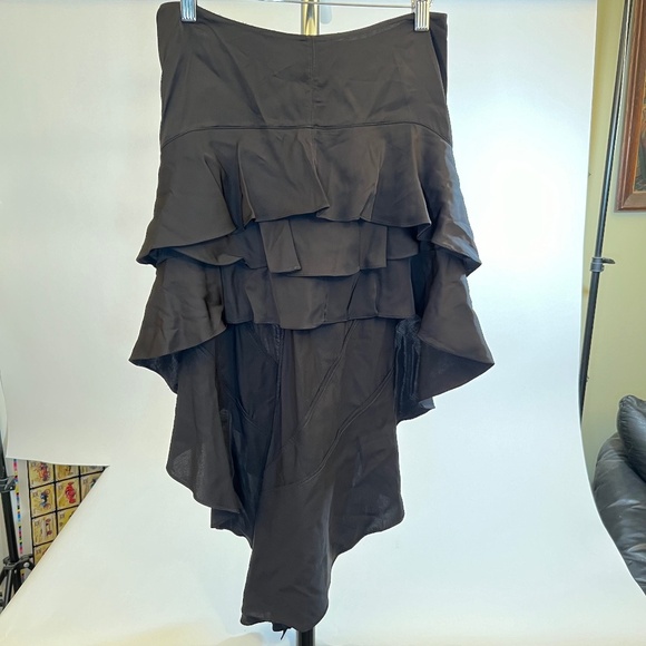 Zara Dresses & Skirts - Zara Women Black Layered One Shoulder Dress Size Small